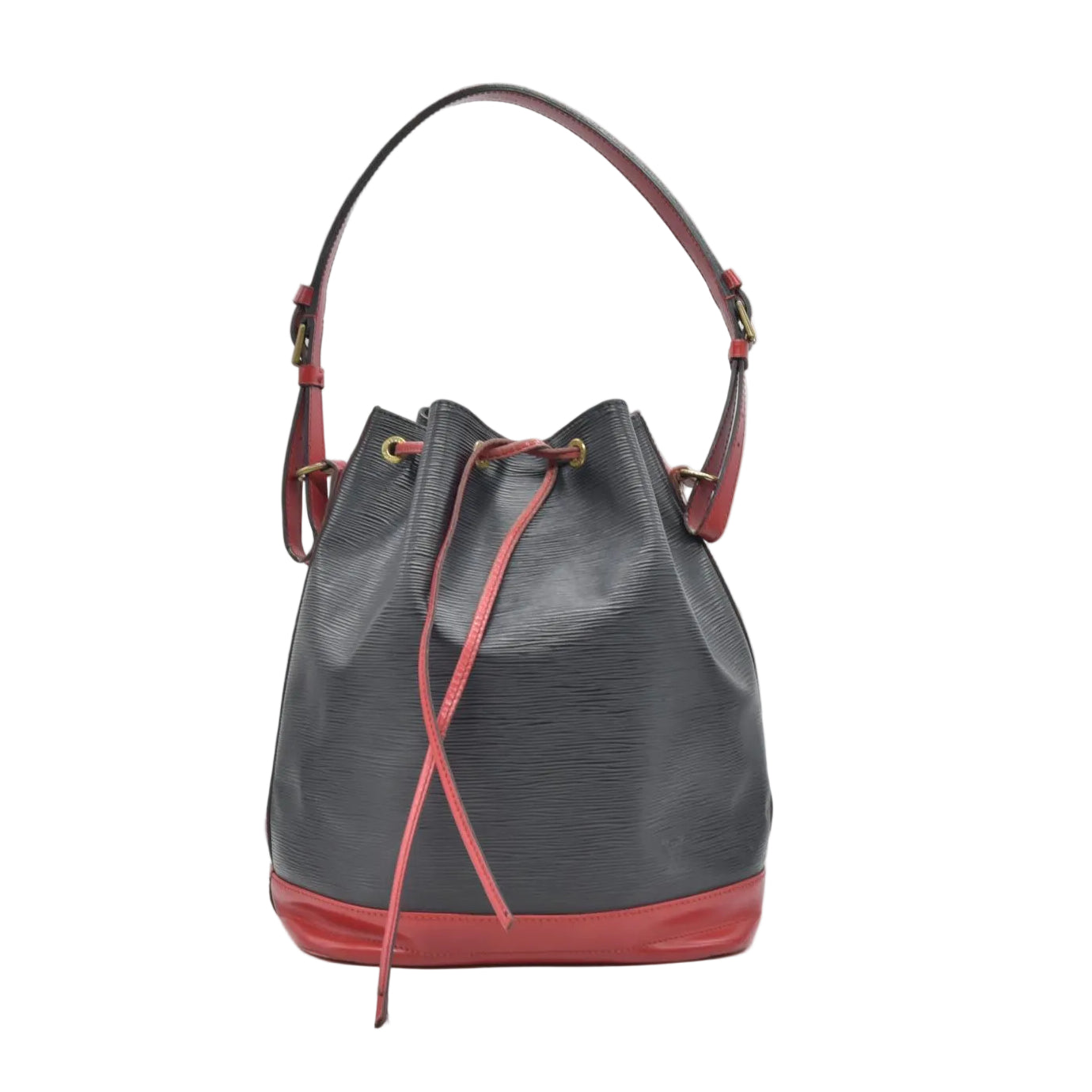 $3350 Louis Vuitton Epi Leather Noe Red and Black CONSIGNMENT