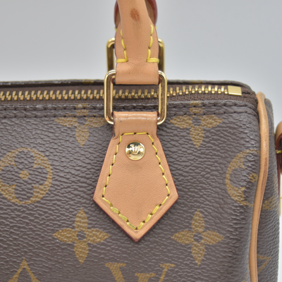 $1960 2022 Louis Vuitton Monogram Nano Speedy Bandouliere TY3212 10020484