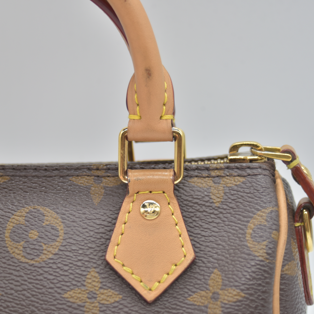 $1960 2022 Louis Vuitton Monogram Nano Speedy Bandouliere TY3212 10020484