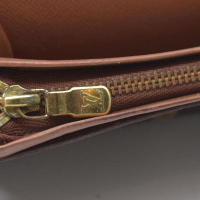 $560 Louis Vuitton Monogram Porte Monnaie Billets Tresor Bifold Wallet RA1906