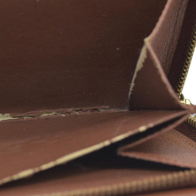 $560 Louis Vuitton Monogram Porte Monnaie Billets Tresor Bifold Wallet RA1906