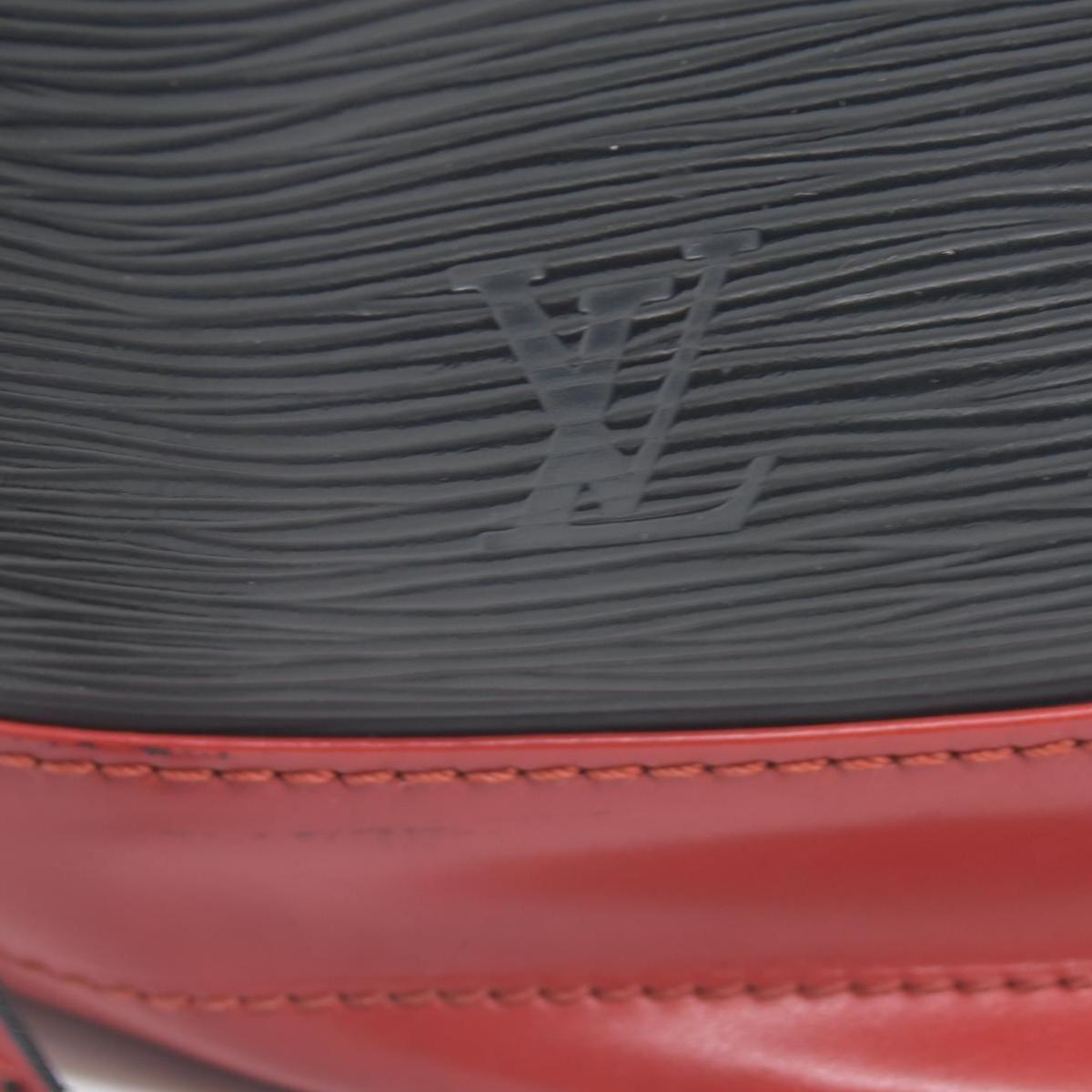 $3350 Louis Vuitton Epi Leather Noe Red and Black CONSIGNMENT