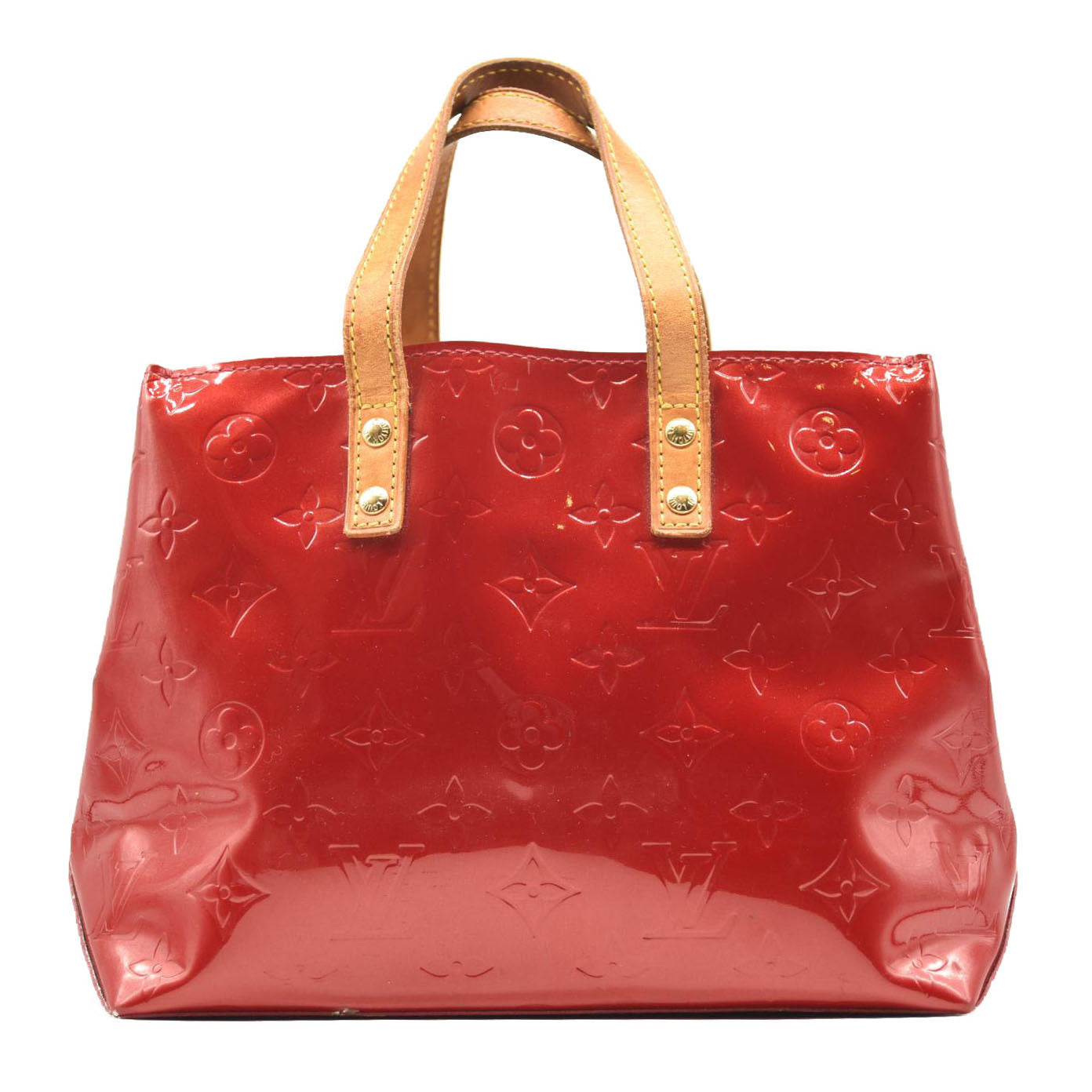 LOUIS VUITTON Vernis Reade PM Rouge