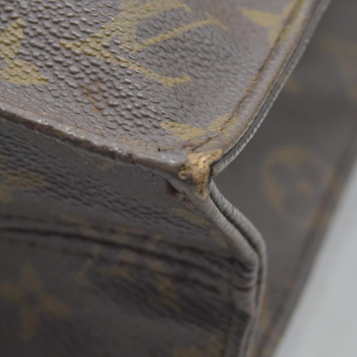 $1340 Louis Vuitton LV Hand Bag Sac Plat Brown Monogram