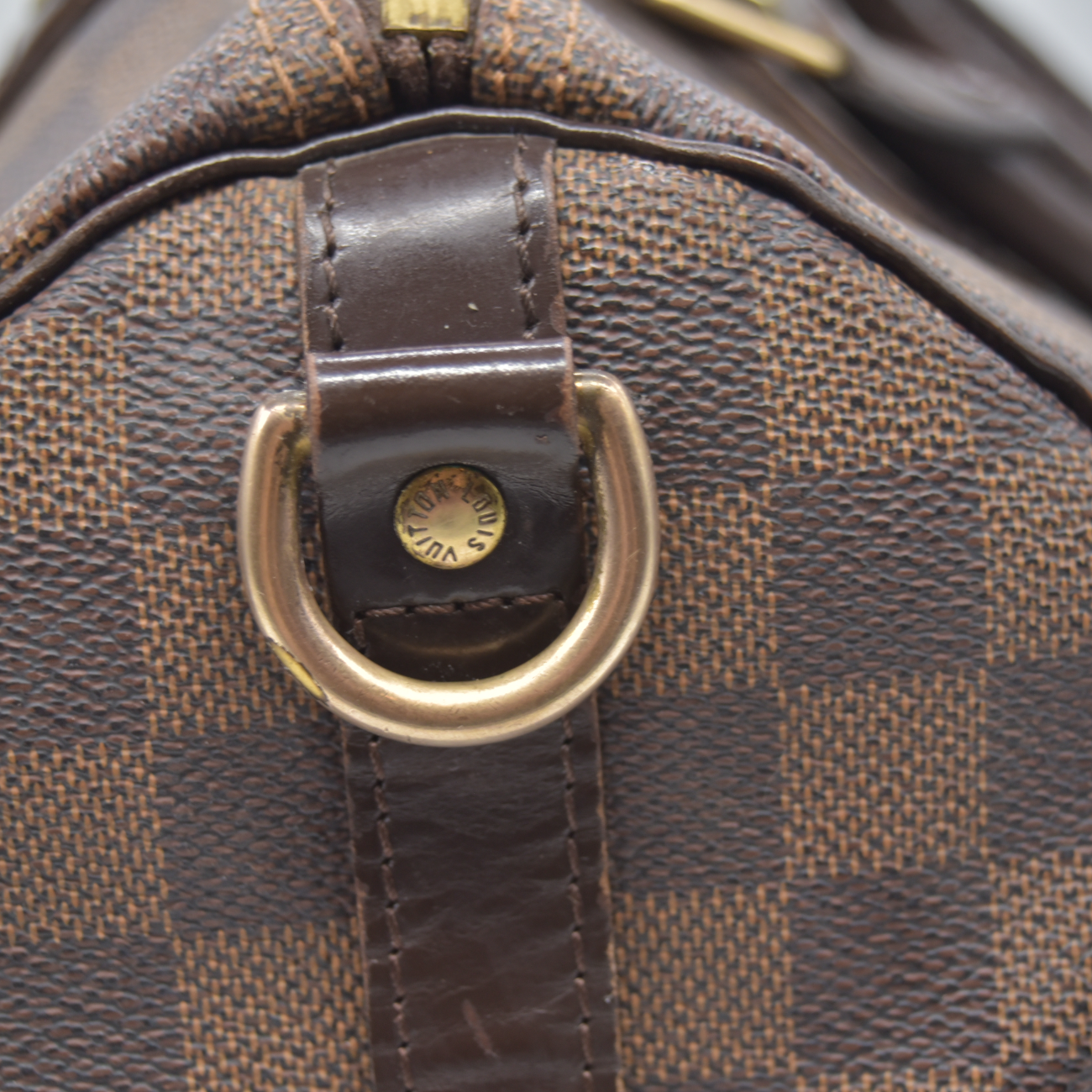 $2040 2012 Louis Vuitton Bandouliere Speedy 30 Damier Ebene SP2182
