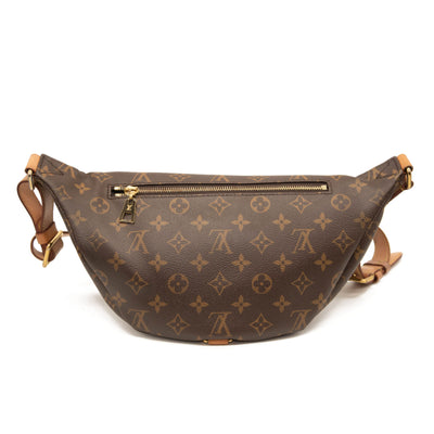 Louis Vuitton Bumbag Brown Monogram Canvas Messenger Bag Fanny Pack