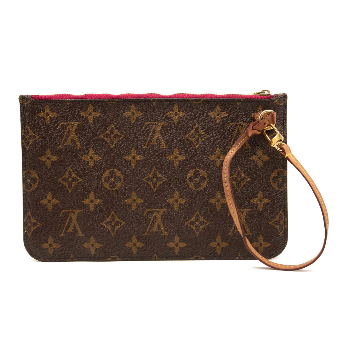 Louis Vuitton Monogram Neverfull MM GM Pochette Pivoine