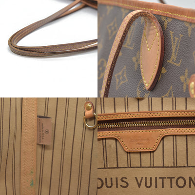 $2170 CONSIGNMENT Louis Vuitton Neverfull MM Monogram Tote 2018 SD4178