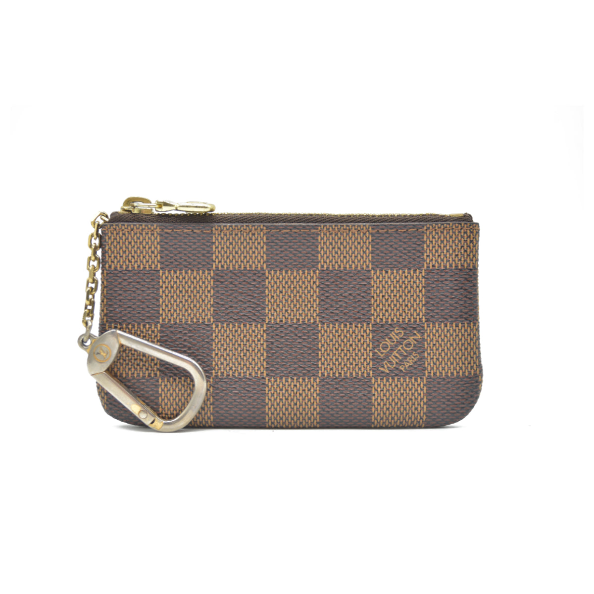 $345 Louis Vuitton Damier Ebene Key Holder CA0074