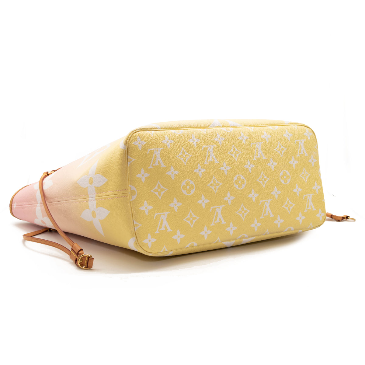 Louis Vuitton Monogram Giant By The Pool Neverfull MM Light Pink Tote