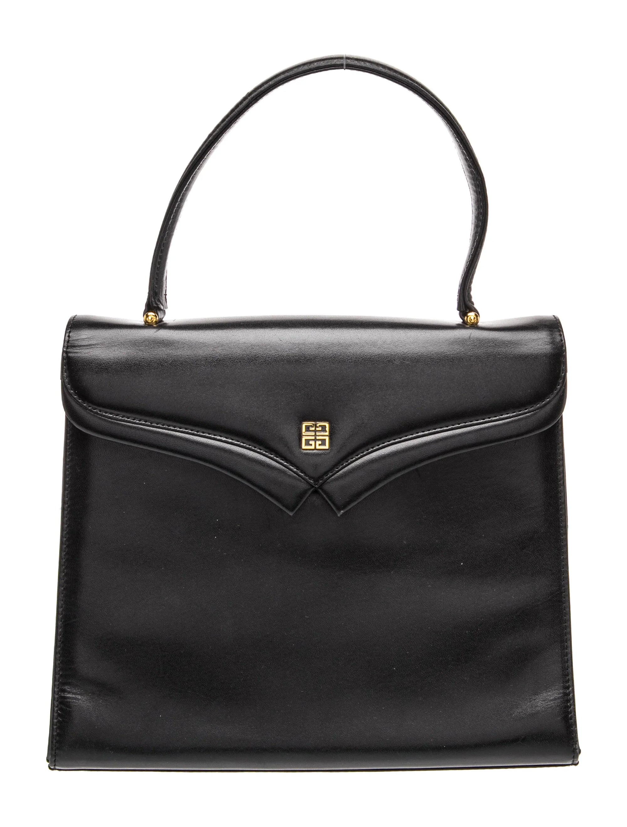 $1950 Givenchy Leather Top Handle Bag CONSIGNMENT 10021220