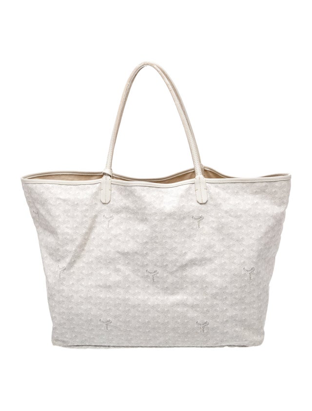 $2080 2015 Goyard St Louis GM Tote White