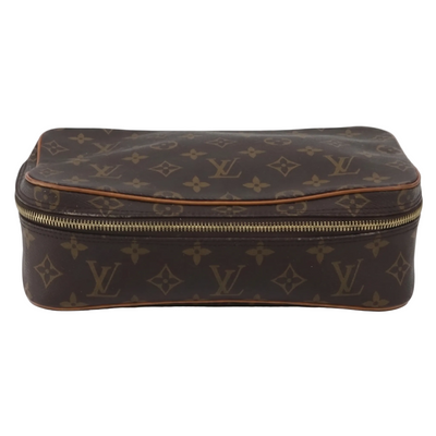 $700 1992 LOUIS VUITTON Monogram Trousse Boite Cosmetic Pouch NO1902