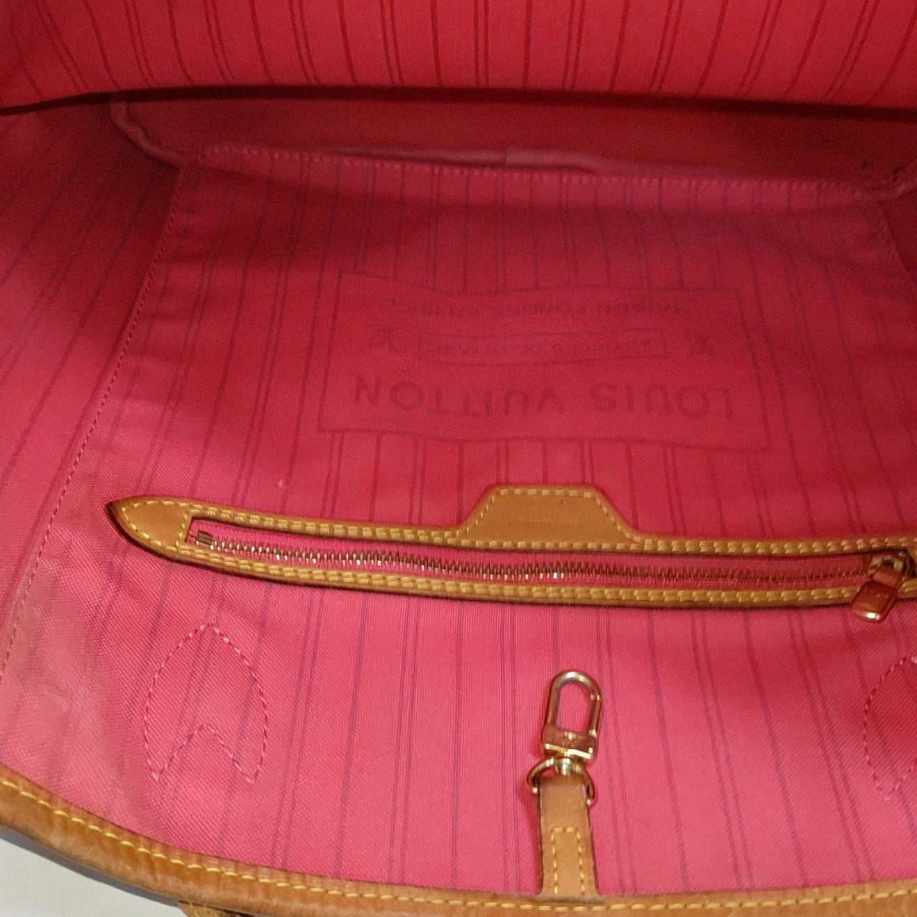 Pre-Order Louis Vuitton Monogram V Neverfull MM Grenade with Pouch 2015