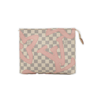 PRE-ORDER Louis Vuitton  Damier Azur Tahitienne Toiletry Pouch 26