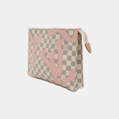 PRE-ORDER Louis Vuitton  Damier Azur Tahitienne Toiletry Pouch 26