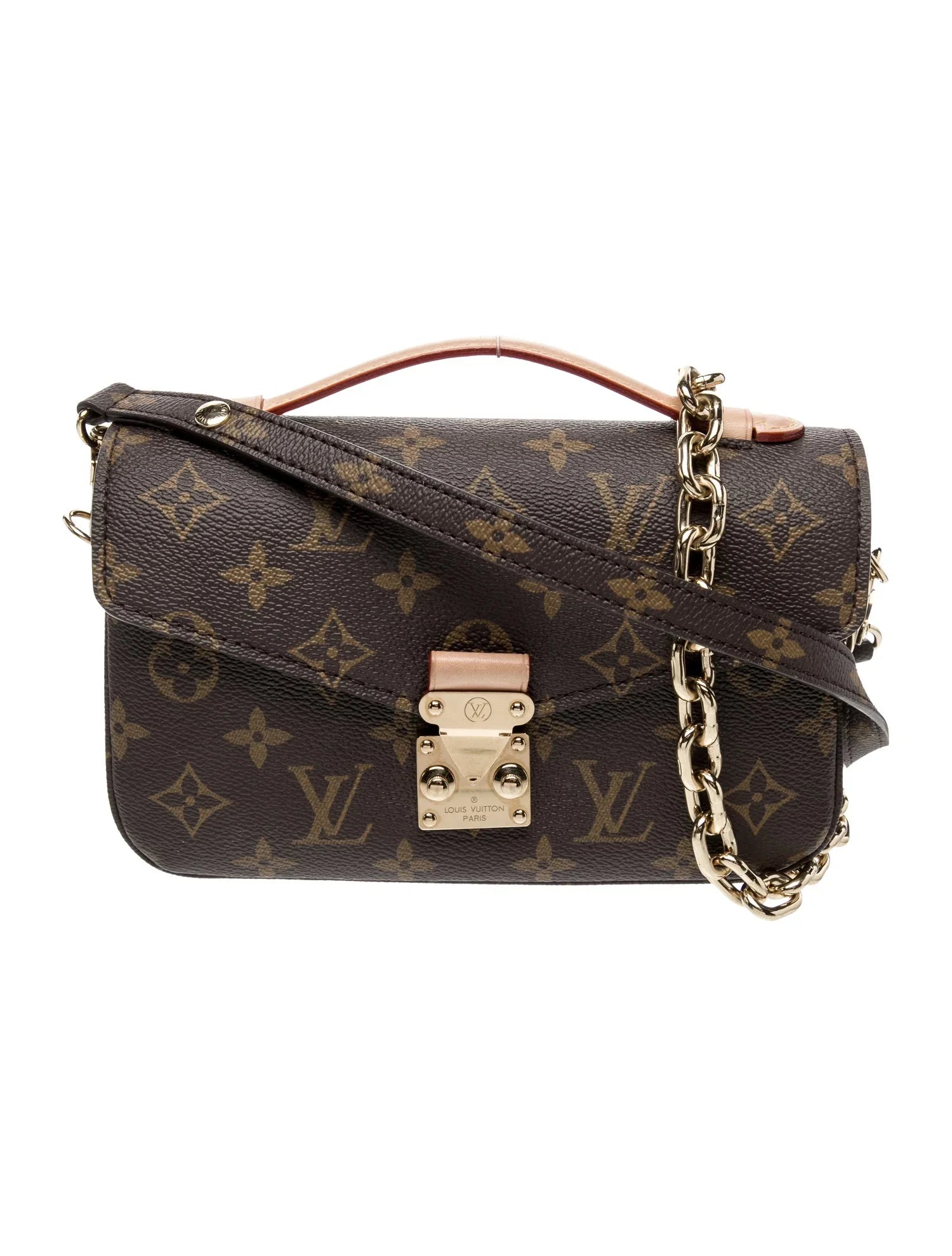 $3200 Louis Vuitton Monogram Pochette Metis East West