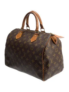 $1660 Louis Vuitton Monogram Speedy 30