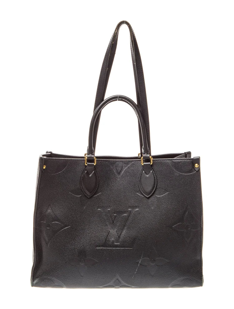 $3500 Louis Vuitton  Monogram Giant OnTheGo MM