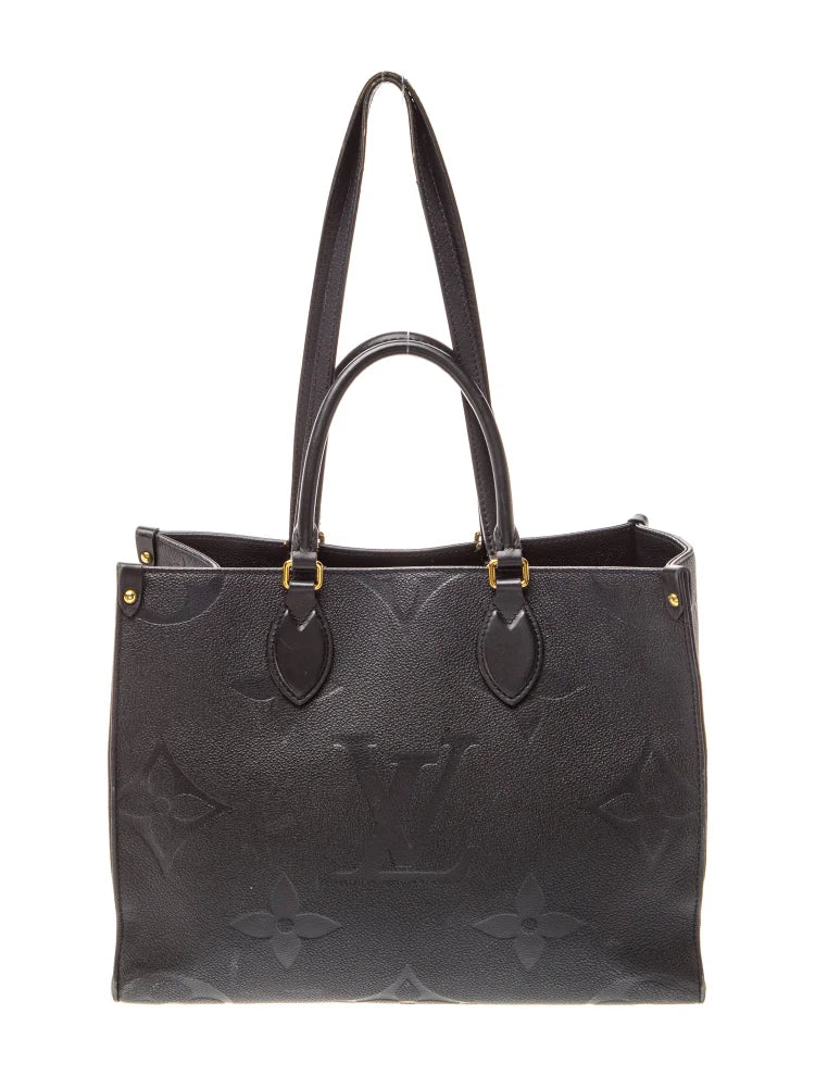 $3500 Louis Vuitton  Monogram Giant OnTheGo MM