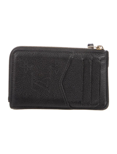 $675 Louis Vuitton  LV Monogram Empreinte Leather Card Holder Recto Verso