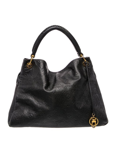 $3800 Louis Vuitton Empreinte Artsy MM Black