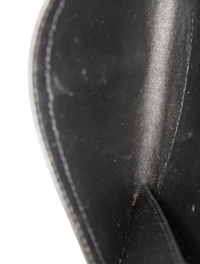 $1500 Saint Laurent Uptown Wallet on a Chain Black Gold YSL