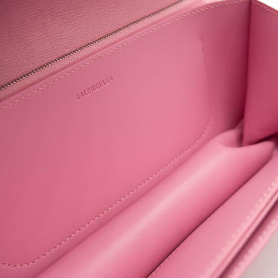 Balenciaga Candy Gossip Pink Leather Shoulder Bag