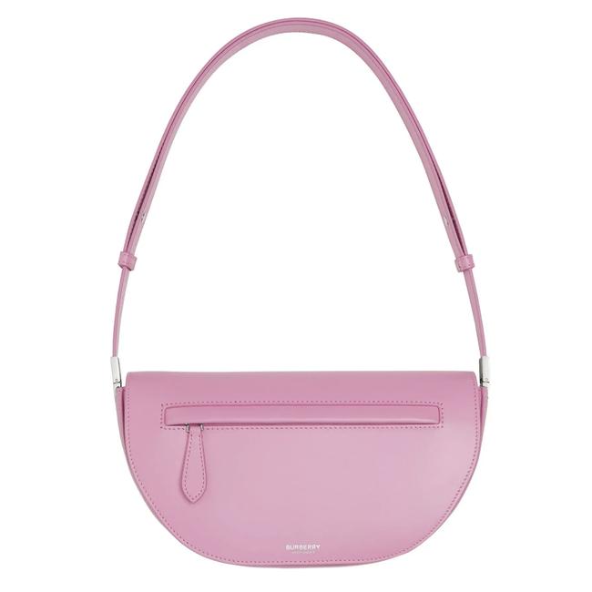 NEW Burberry Small Olympia Primrose Pink Leather Shoulder Bag