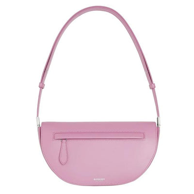 NEW Burberry Small Olympia Primrose Pink Leather Shoulder Bag