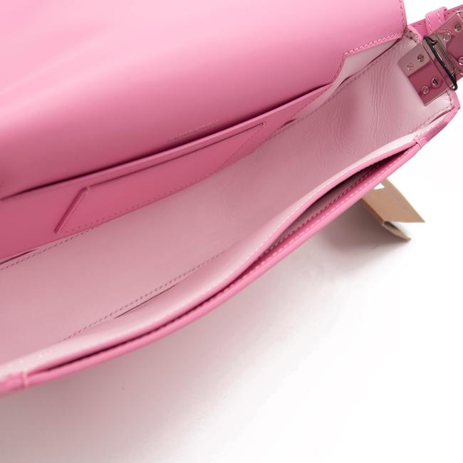 NEW Burberry Small Olympia Primrose Pink Leather Shoulder Bag