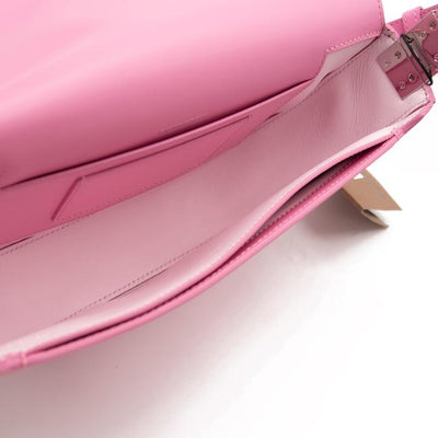 NEW Burberry Small Olympia Primrose Pink Leather Shoulder Bag
