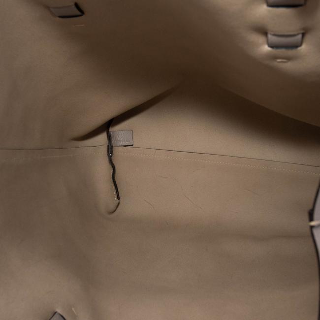 NEW Chloe Darryl Medium Motty Grey Leather Tote