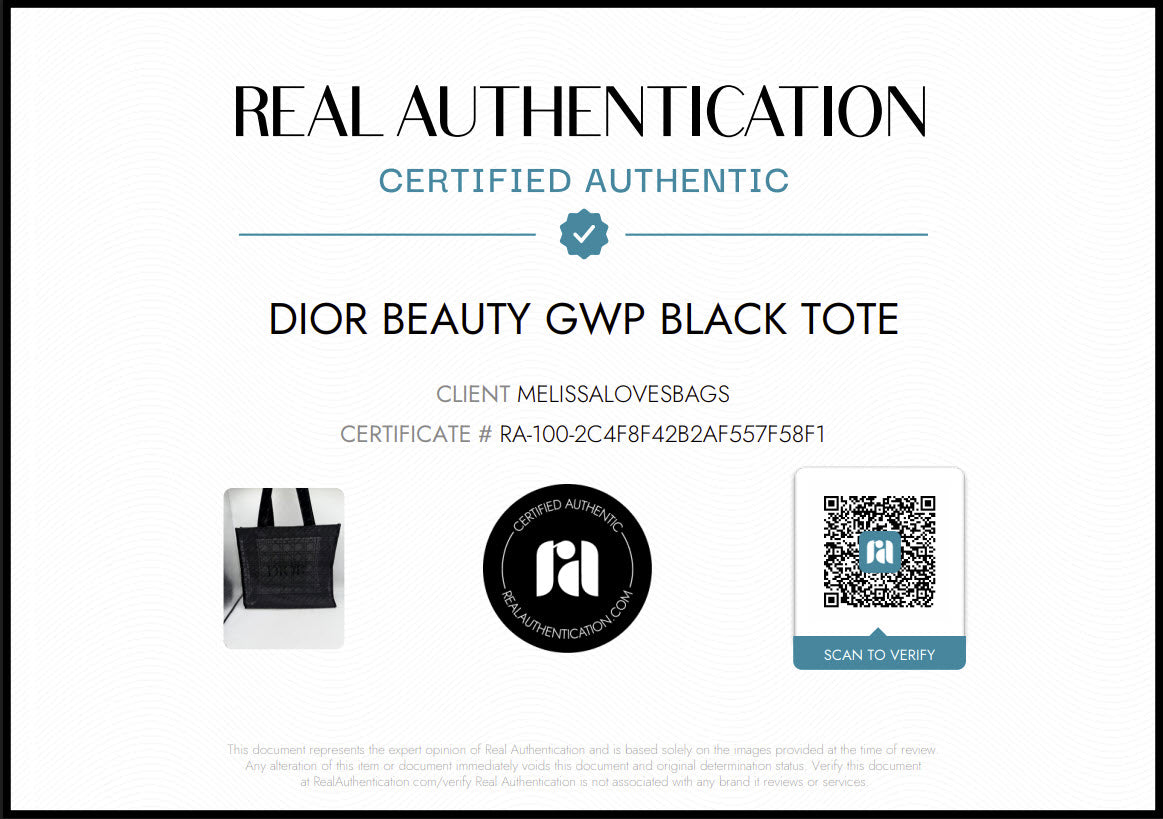 DIOR Beauty Mesh Tote Black Cannage Lace Novelty GWP 2025 New Release Last One