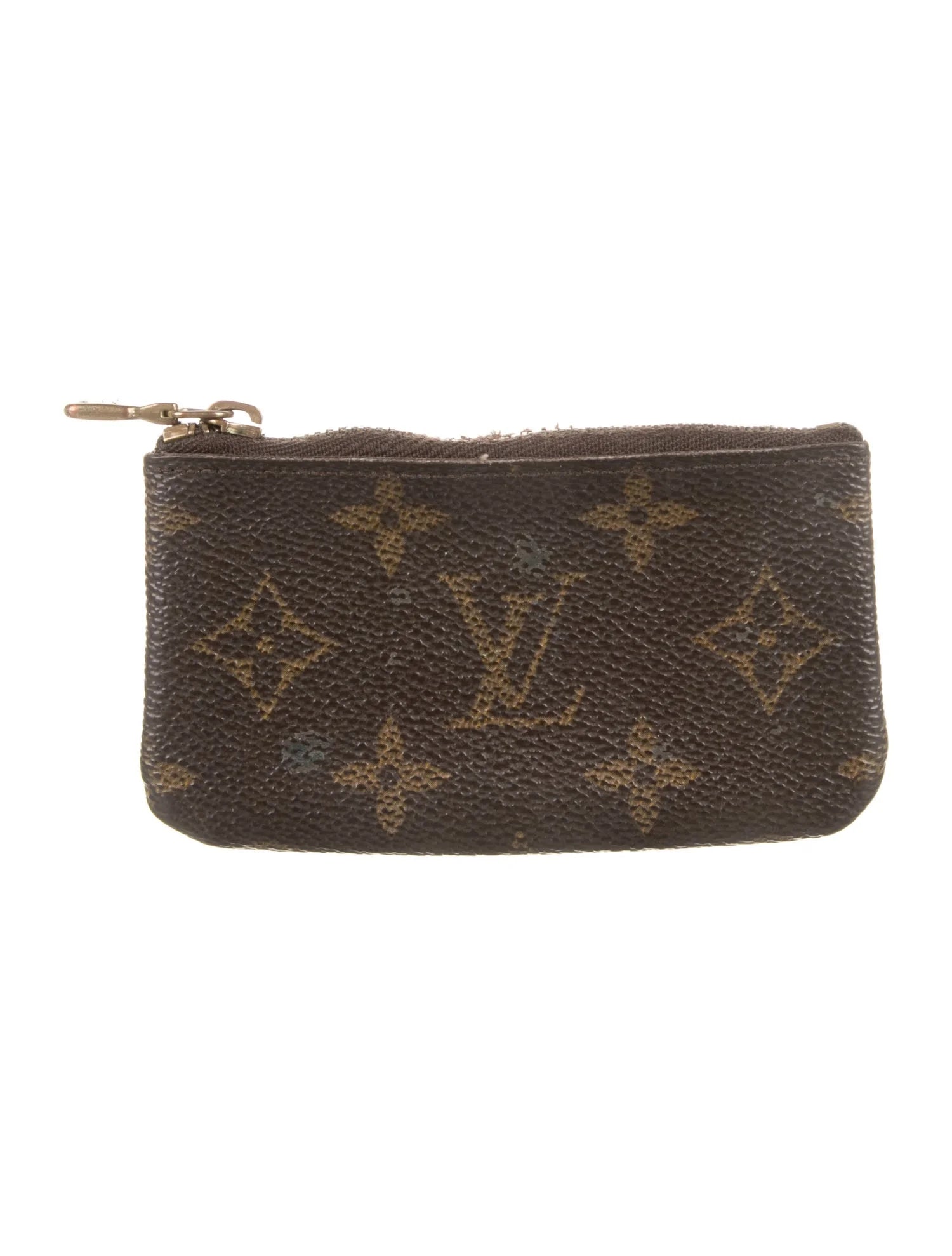 $355 Louis Vuitton Monogram Key Holder Pochette Cles