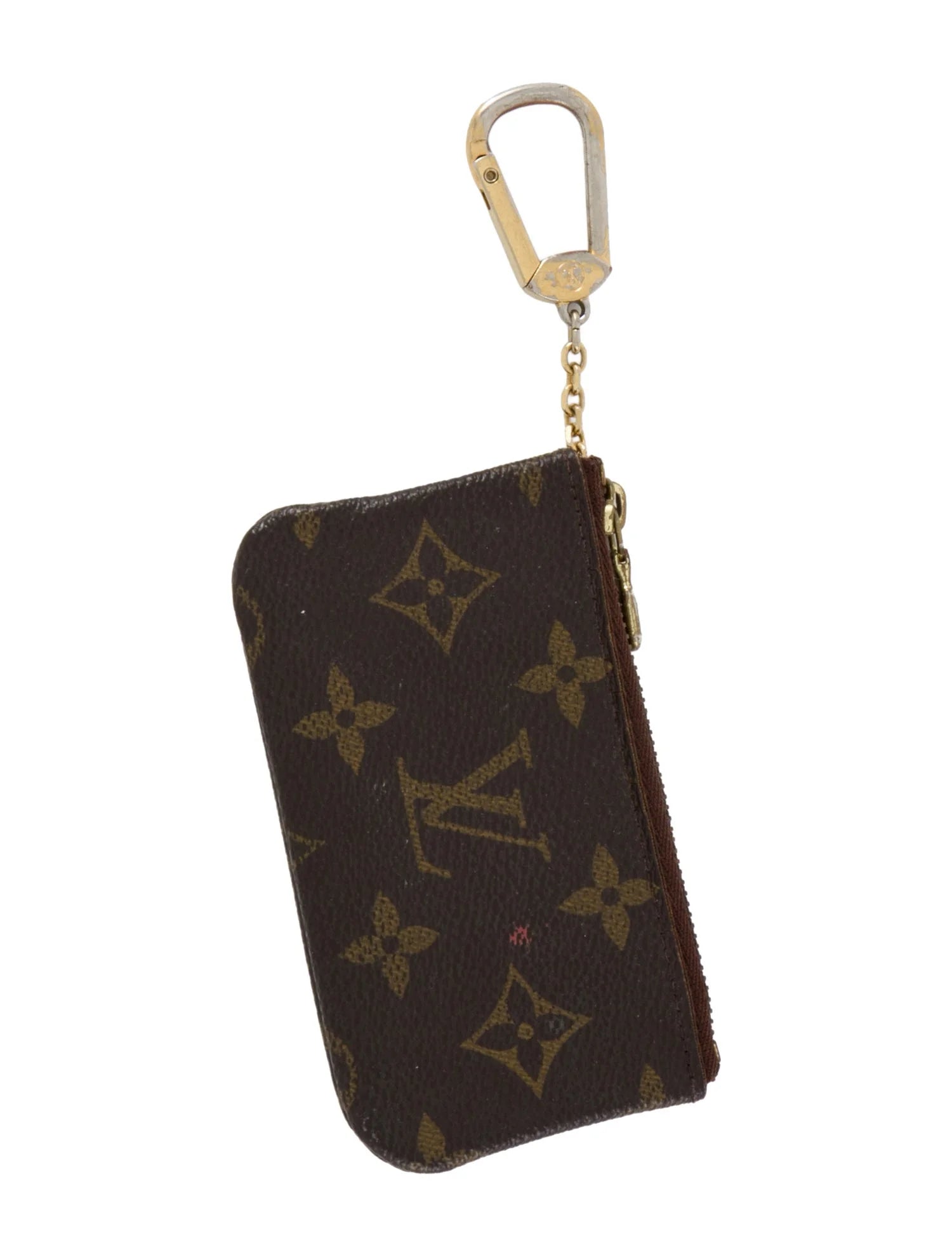 $355 Louis Vuitton Monogram Key Holder Pochette Cles