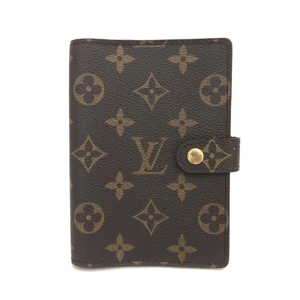 $505 1997 Louis Vuitton Monogram Agenda Cover Small CA1907