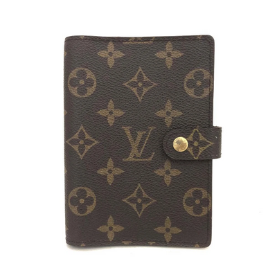 $505 1997 Louis Vuitton Monogram Agenda Cover Small CA1907
