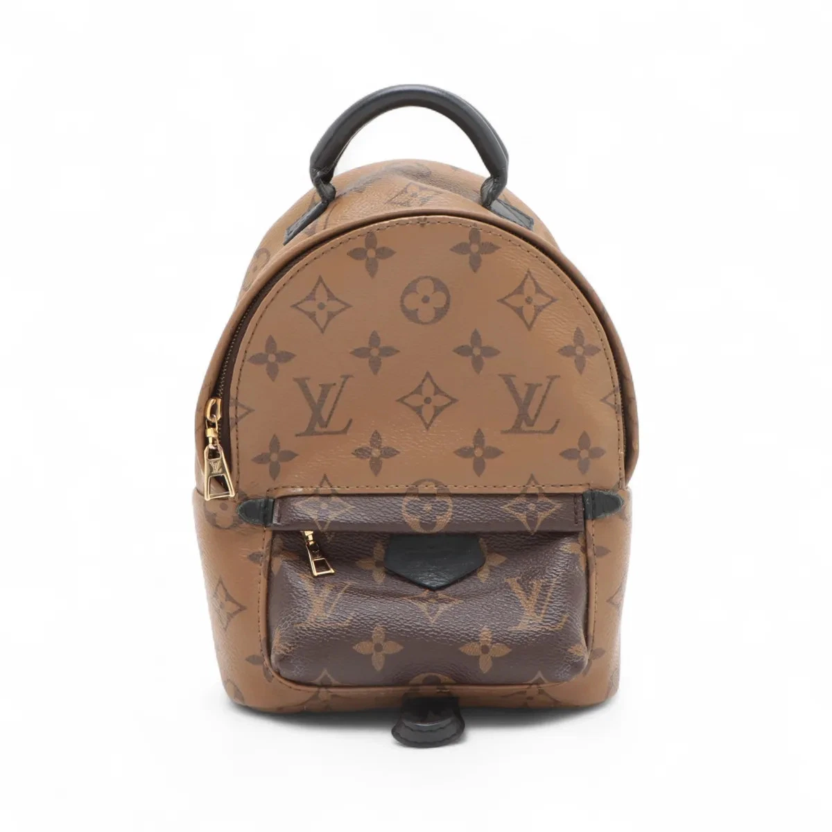 $2770 RFID Louis Vuitton Reverse Monogram Palm Springs Backpack Mini