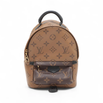 $2770 RFID Louis Vuitton Reverse Monogram Palm Springs Backpack Mini
