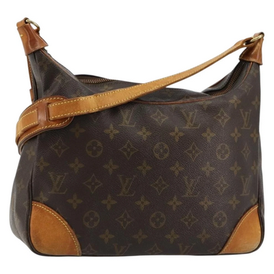 $1,040 2001 Louis Vuitton Monogram Boulogne 30 Shoulder Bag AS0041