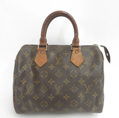 Louis Vuitton Speedy 25 Handbag Monogram Brown SP1928
