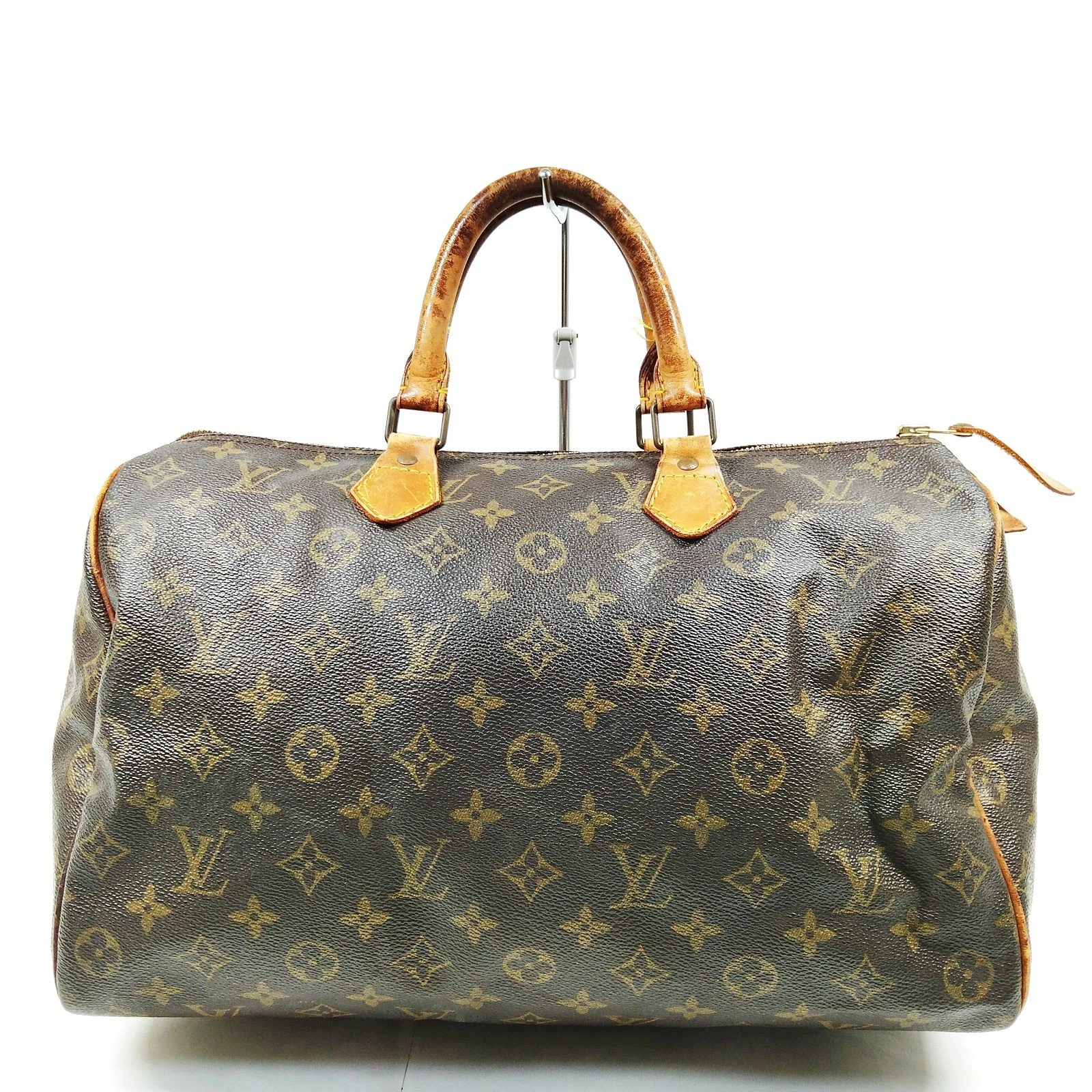 Louis Vuitton LV Hand Bag Speedy 35 Brown Monogram 5654200