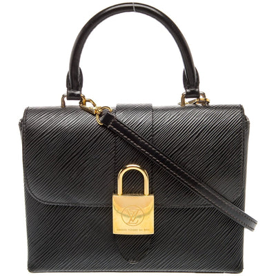 $2370 Louis Vuitton Epi Locky BB Black