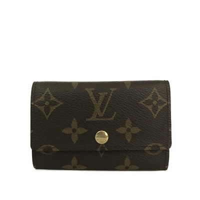 Louis Vuitton Monogram Multicles 6 Ring Key Case Brown CT0074