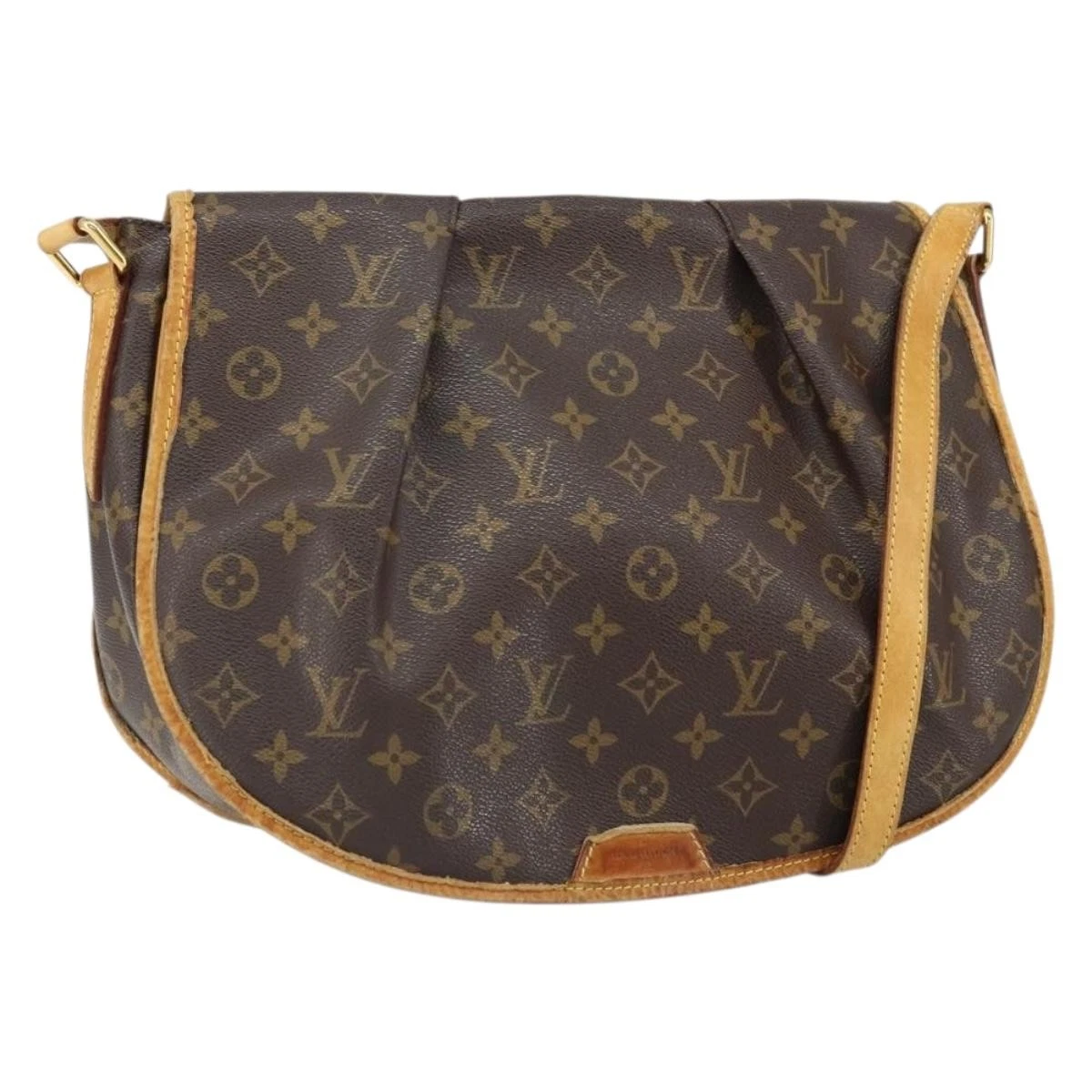 $1,620 2013 Louis Vuitton Monogram Menilmontant MM DU1133