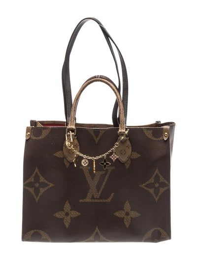 $3300 Louis Vuitton Reverse Monogram Giant Onthego MM