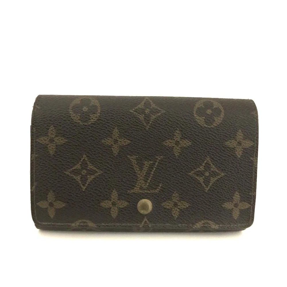 Louis Vuitton Monogram Porte Monnaie Billets Tresor Bifold Wallet RA0919