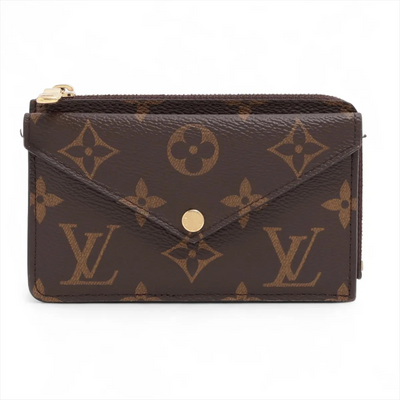 $695 Louis Vuitton Monogram Recto Verso Black