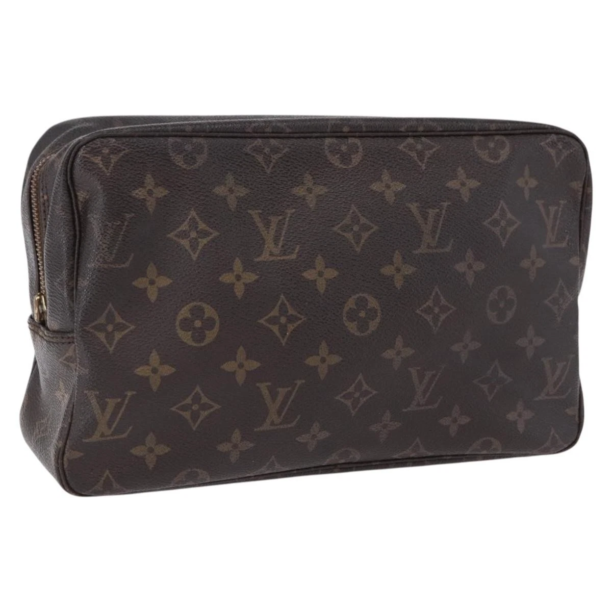 $600 1986 LOUIS VUITTON Monogram Trousse Toilette 28 Clutch Bag 863